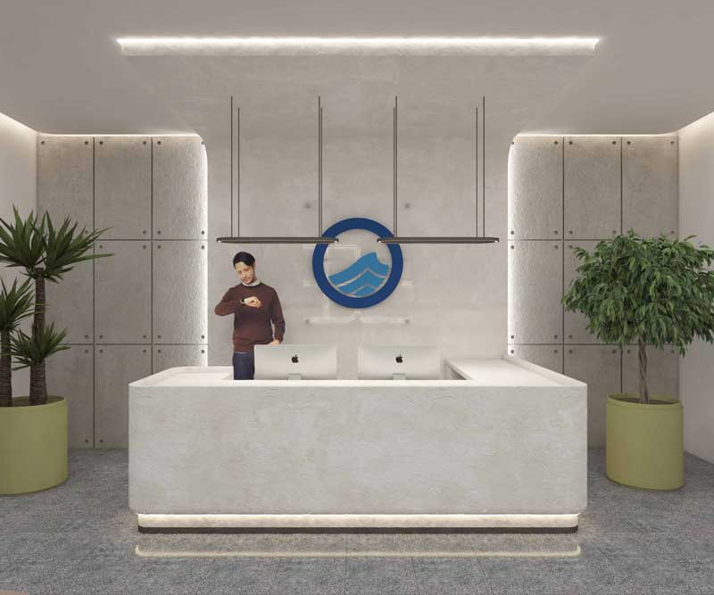 WATER DEPARTMENT LOBBY, image